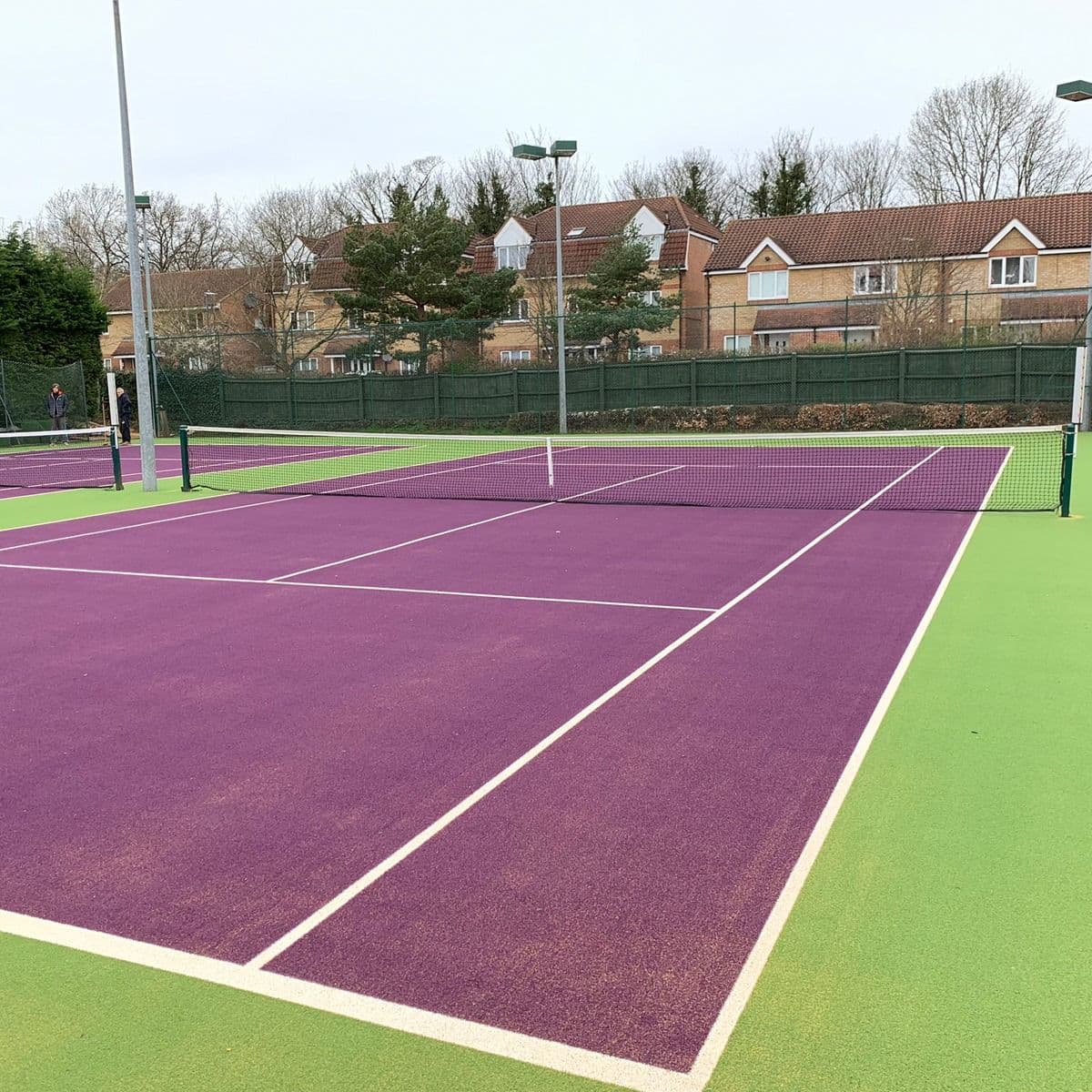 Tenis kortu uygulaması