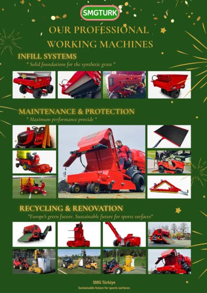 OUR PROFESSIONAL WORKING MACHINES